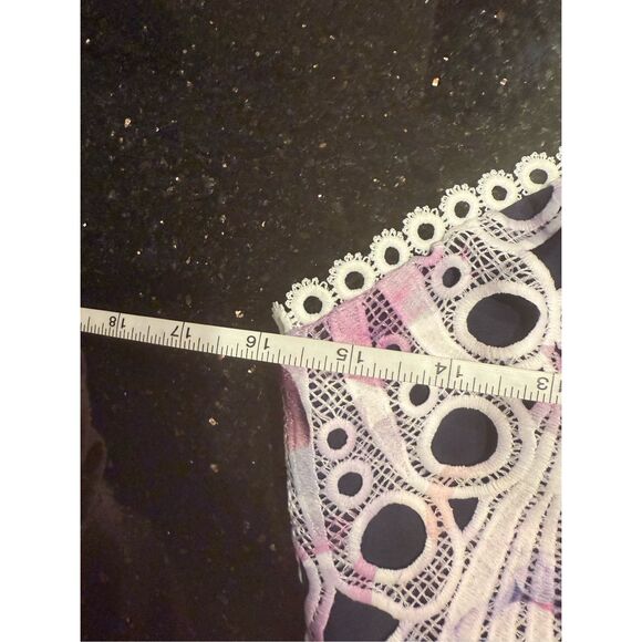 Elliatt Kaitlyn Floral Lace Maxi Dress- Multi Purple Wedding Guest size S NWT - Picture 7 of 8